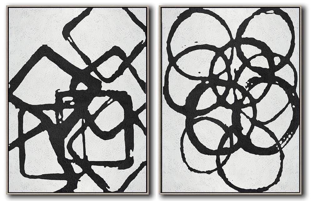 Set of 2 Minimal Art #S29